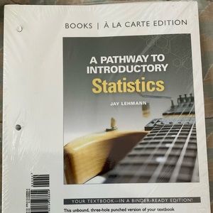 A Pathway to Introductory Statistics, Books a la Carte
1st Edition